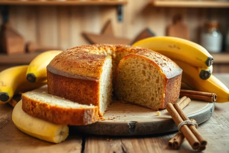 Bolo De Banana Fit Delícia Sem Açúcar